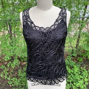 Black Lace Tank